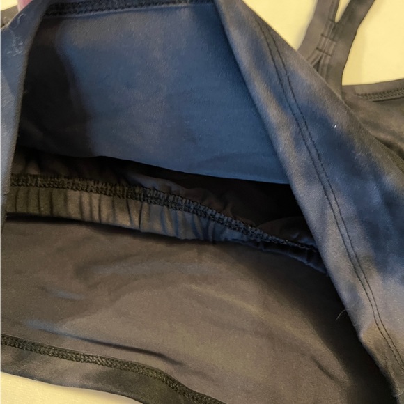 M NEW Black Tie Dye Longline Bralette Bra Maurices Racerback Cotton Wire-free - Picture 6 of 8